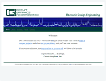 Tablet Screenshot of circuitgraphicsinc.com